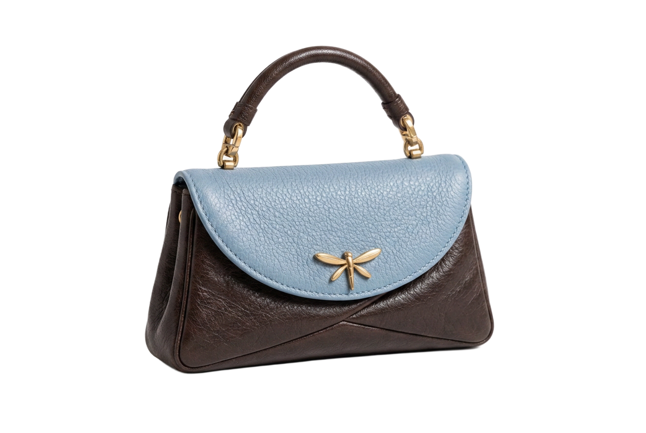 Bébé Alaïa — Chocolat & bleu poudre